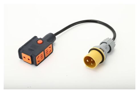 LX-013N-16A LX-023N-32A CEE 110V 16A 34H دبوس الأوروبي ومأخذ تمديد الحبل الصناعي in Kuwait