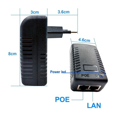 POE Power Adapter 48V 0.5A Ethernet in Kuwait