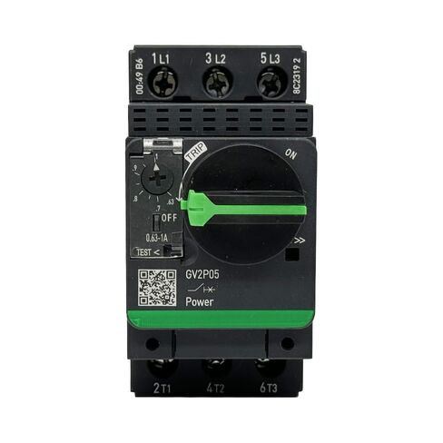 NEW Motor Circuit Breaker GV2P05 0.63-1A Manual Motor Starter with Rotary knob in Saudi Arabia