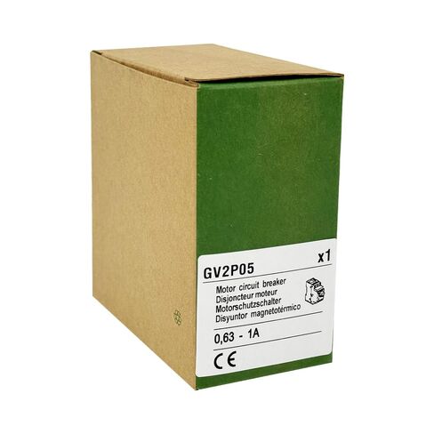 NEW Motor Circuit Breaker GV2P05 0.63-1A Manual Motor Starter with Rotary knob in Saudi Arabia