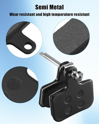 2Pcs Bike Disc Brake Pads Fit for Lectric XP 1.0 2.0 3.0 XP Step-Thru 1.0 2.0 3.0 XP Lite 1.0 Ebike, Front and Rear Bicycle Brake Pad in Kuwait