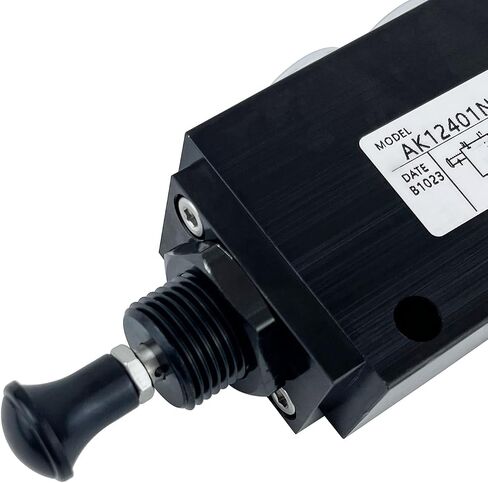3-Way 2-Position Pneumatic Push-Pull Control Valve – 3/8" NPT High Flow (96 SCFM) w/Air Pilot Reset – Direct Replacement for HD Plus ACW4946, Manac SP-4901, Alkon TD06210M – 200 PSI Max in Kuwait