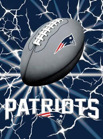 New England Patriots 3D Poster Print Wall Art | 12 x 16 Pictures NFL Lenticular Posters | Football Merch, Game Room Artwork & Man Cave Decor Gifts for Men & Women - Poster Only in Kuwait