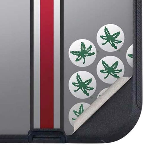 Skinit Decal Phone Skin Compatible with OtterBox Defender iPhone 15 Plus - Officially Licensed Ohio State University Buckeyes Design in Kuwait