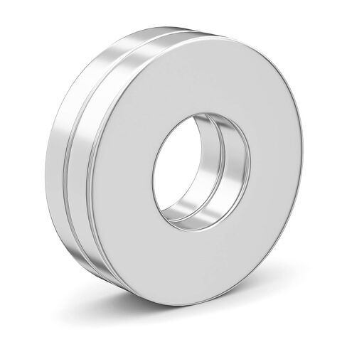 مغناطيس قرص نيوديميوم من Realth Ring مع فتحات بقطر 1.37 بوصة، عبوتان من المغناطيسات التطبيقية الدائرية لمشروع العلوم والفنون اليدوية وناقل الحركة الأوتوماتيكي (MT3502) in Kuwait