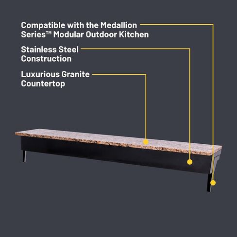 سلسلة Charbroil Medallion Series للمطبخ الخارجي من الفولاذ المقاوم للصدأ - 463246818 in Kuwait