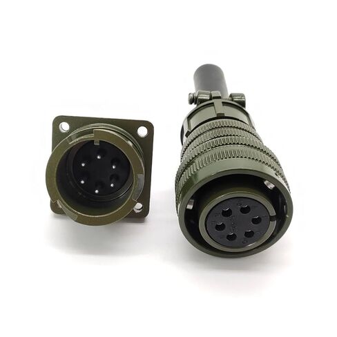 MS3106A18-12 MS3102A18-12 ذكر وأنثى 6Pin موصل حربة سلسلة in Kuwait