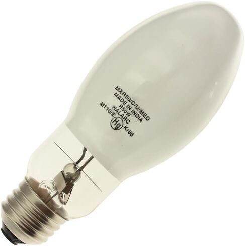بديل لمصباح GE 10364 MXR50/C/U/MED - مصباح هاليد معدني 50 وات، قاعدة E26، لمبة إضاءة بديلة متعددة الأبخرة بيضاء ساطعة 3400 ك، مصباح تفريغ عالي الكثافة in Kuwait