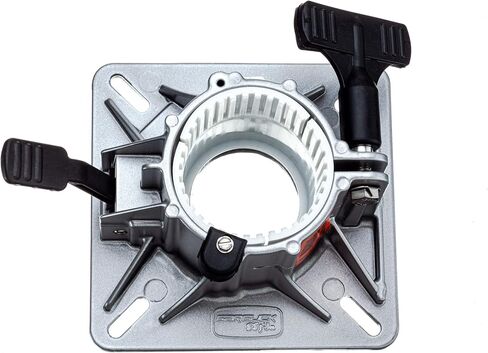 Attwood Millennium Series Seat Swivel, 360-Degree Rotation, Locks at 10-Degree Intervals, Silver Powder Coat Finish, 99036 in Kuwait