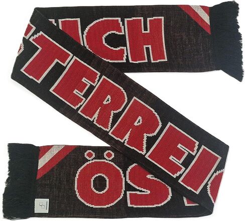 وشاح منسوج لكرة القدم من Euroscarves Austria Osterreich (أسود) in Kuwait