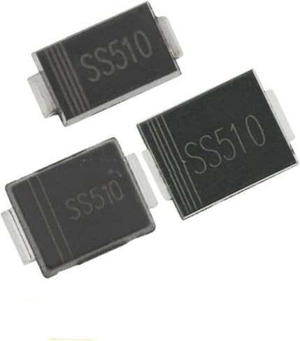 SS510 حجم الصمام الثنائي SMA/SMB 5A100V SS5100 SMD 20 قطعة (SS510 SMB) in Kuwait