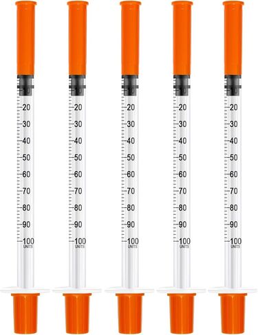 1ml 31Ga 5/16" (8mm) Syringe with Needle, Individually Wrapped, Pack of 10 in Kuwait