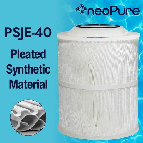 Neo-Pure PSJE-40-10 Pleated Synthetic Jumbo Cartridge 10 Micron for High-Capacity Filtration | Compatible with Harmsco HC-PP-40-10, HC/40-10 | Durable and Efficient Solution in Kuwait