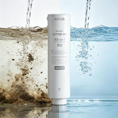 5-Stage Remineralization Filter Cartridge - Mineral Booster for Reverse Osmosis Systems, Restores Essential Minerals & Alkaline pH, Universal RO Water Filtration Replacement in Kuwait
