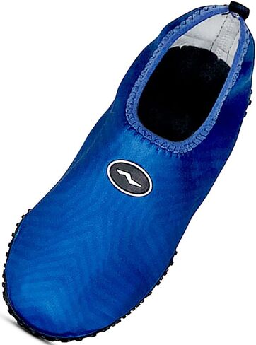 NORTY - أحذية Aqua Socks Wave Water للرجال - أحذية سهلة الارتداء مقاومة للماء لحمام السباحة والشاطئ والبحيرة والرياضة in Kuwait