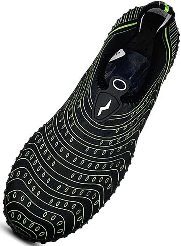 NORTY - أحذية Aqua Socks Wave Water للرجال - أحذية سهلة الارتداء مقاومة للماء لحمام السباحة والشاطئ والبحيرة والرياضة in Kuwait