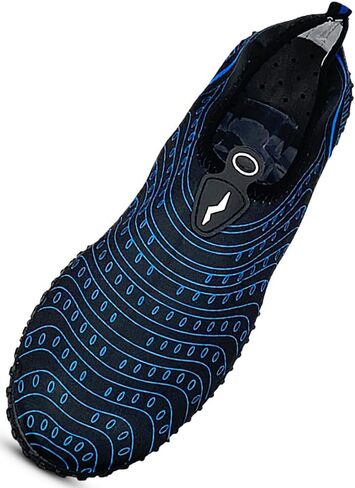 NORTY - أحذية Aqua Socks Wave Water للرجال - أحذية سهلة الارتداء مقاومة للماء لحمام السباحة والشاطئ والبحيرة والرياضة in Kuwait