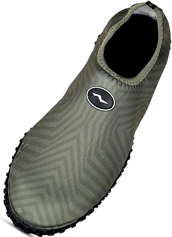 NORTY - أحذية Aqua Socks Wave Water للرجال - أحذية سهلة الارتداء مقاومة للماء لحمام السباحة والشاطئ والبحيرة والرياضة in Kuwait