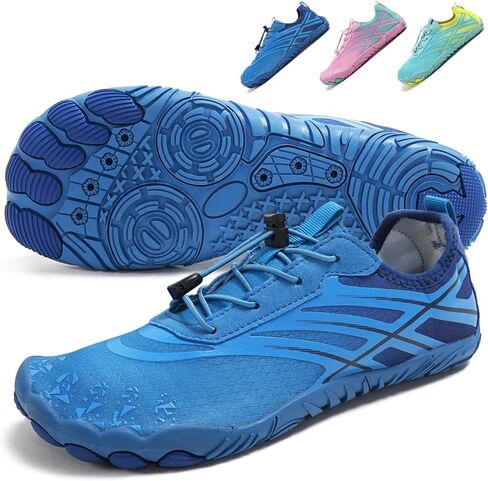 Water Shoes Women Men, Walking Shoes Barefoot Shoe Men, Wide Toe Box Hiking Shoes, Swim Shoes, Grounding Shoe Barefoot Sneakers Women, Running, Gym, Unisex in Kuwait
