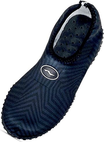 NORTY - أحذية Aqua Socks Wave Water للرجال - أحذية سهلة الارتداء مقاومة للماء لحمام السباحة والشاطئ والبحيرة والرياضة in Kuwait
