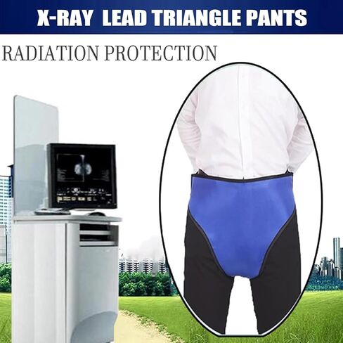Lightweight Soft Lead Protective Clothing with Adjustable Waist, Blue, L in Kuwait