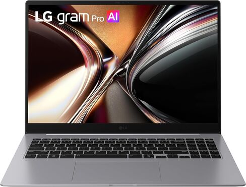 LG gram 15-inch Thin and Lightweight Laptop, Windows 11 Home, Powered by AMD Ryzen AI 7 350 Processor, 16GB RAM, 1TB SSD, Obsidian Black in Kuwait