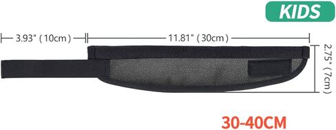 Ice Hockey Neck Guard Comfortable Breathable Secure Fit for Adults and Youth Black (Adult(40-50c (Children(30-40cm/11.81-15.75in,7cm/2.8in Width)) in Kuwait