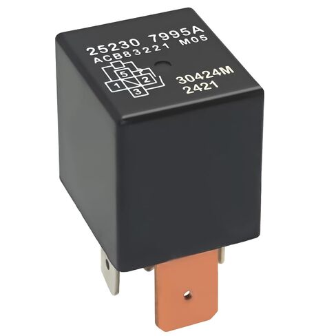(عبوة من 4) 25230-7995A ACB83221 CB1aH-TR-12V ACB86221 M05 4-Pin Relay - متوافق مع Nissan Altima Rogue Murano 370Z Armada Leaf GT-R & Infiniti Q50 G37 FX QX56 - مروحة الرادياتير، طاقة ملحقة in Kuwait