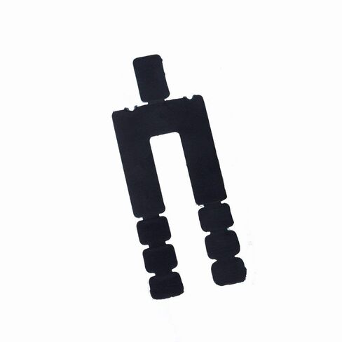 Stack Shim 3 5/8" x 1 7/8" x 1/16"، 96 قطعة قابلة للتكديس، لون أسود، حشوات تسوية للنوافذ والأبواب، صنع في الولايات المتحدة الأمريكية، شحن مجاني وسريع، مسطح، فاصل، Stackshim BFSEALS in Kuwait