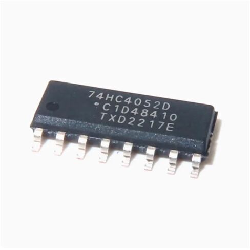 74HC4052D SMD SOP16 معدد تناظري مزدوج 20 قطعة in Kuwait