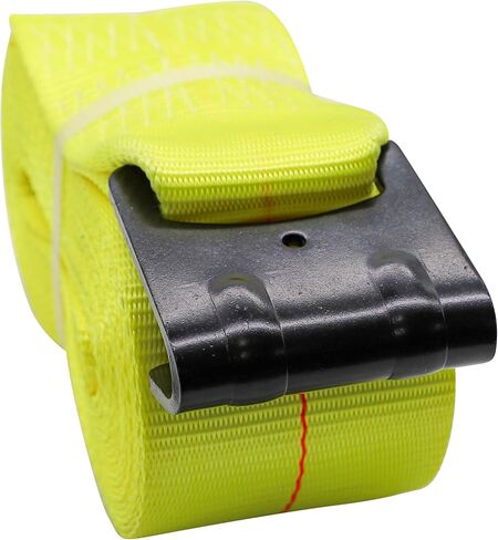 4" x 30 FT Winch Strap 10 Pack, 5400 lb WLL 16200 lb Break Strength Tie Down Strap Set, Heavy Duty Trailer Straps for Flatbed Loads and Straps for Trucks in Kuwait