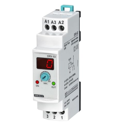 DRV-XX On Delay Time Relay(110VAC,DRV-01 0.0-9.9sec.) in Kuwait