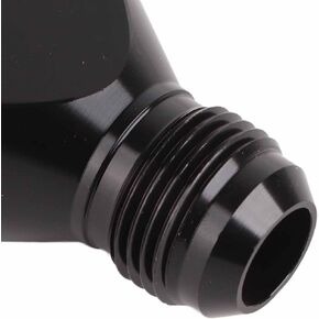 AN10 to AN6 male flare Y block adapter, one piece aluminum alloy for gas high flow splitter in Kuwait