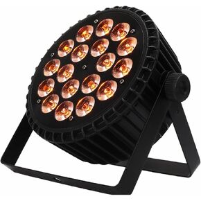 SHEHDS LED 18x12W Par Can Stage Lights, RGBW 4in1 Wash/Strobe Effect, DMX512 Uplights Aluminum Shell with Sound Activated Party Lights for Christmas Halloween Disco Club Wedding in Kuwait