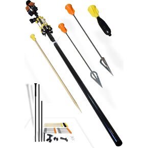 FSFF 625 Blowgun 7 ft. Moab, Mother of All Blowguns, Complete Shooting System, All You Need, Modular 7/6/3.5ft Blow Pipe 40 darts-10x 3-Blade, 2-Blade, Bamboo & Stun 625 Cal Tube Moab Complete kit in Saudi Arabia
