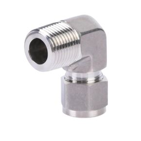 1 قطعة 90 درجة 1/8 "1/4" 3/8 "1/2" NPTMale x 6 8 10 12 مللي متر أنبوب OD ضغط 316 الفولاذ المقاوم للصدأ مزورة وصلة أنابيب غاز الماء (3l8 بوصة) in Kuwait