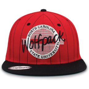 قبعة مرخصة من الرابطة الوطنية لرياضة الجامعات (NCAA)، قبعة ذات حافة مسطحة من Nc State Wolfpack Snapback in Saudi Arabia