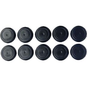 1 1/4" 1.25 inch Black Rubber Plugs for Flush Mount Body and Sheet Metal Holes Qty 10 in Kuwait
