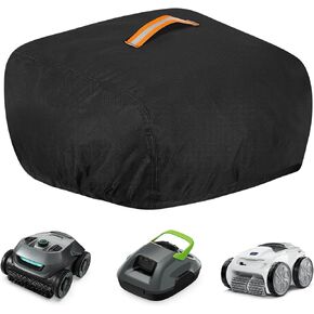 420D Heavy Duty Robotic Pool Cleaner Cover for Aiper Elite Pro, Pool Vacuum Storage Cover with Carry Handle, for Outdoor Pool Equipment Storage in Kuwait