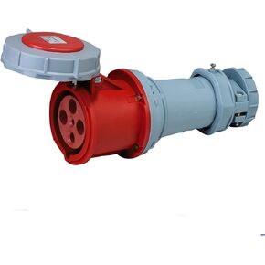 IEC60309 Upgraded Waterproof + PC Shell Material Industrial Surface Mounted Socket 4Pin 125A 380V-415V 3P+E IP67 in Saudi Arabia