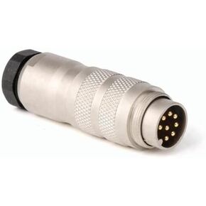 10pcs M16 Male 8-Pin Threaded Rod Connector Waterproof Aviation Plug Non-Shield AISG in Saudi Arabia