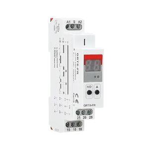 GRT8-FR Forward and Reverse Control Time Relay Motor Protector Relay AC230V AC/DC12~240V 16A 2SPDT Digital Version(AC230V) in Saudi Arabia