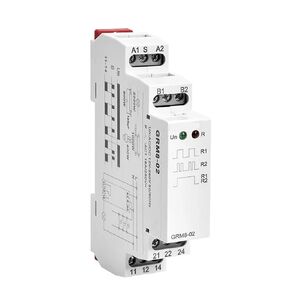 GRM8 Din Rail Electronic Latching Relay Memory Relay Impulse Relay SPDT 16A Step Relay AC230V OR AC/DC12-240V(GRM8-02 ACDC12V-240V) in Saudi Arabia