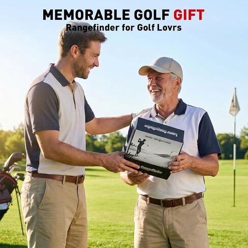1200 Yards Golf Range Finder with Slope On/Off | 7X Magnification, Rangefinder Gear with Vibration Alert, 25mm HD Objective Lens Golf Stuff, Rechargeable Gift Accessories in Kuwait