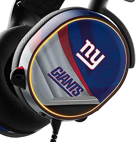 غلاف Skinit متوافق مع سماعة الألعاب SteelSeries Arctis 3 - تصميم NFL New York Giants المرخص رسميًا in Kuwait