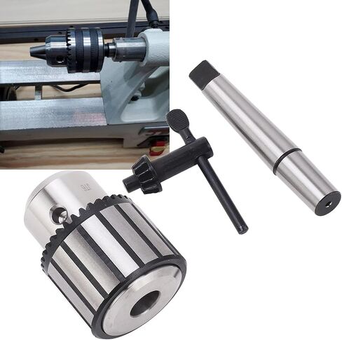 مفتاح ربط MT2 Morse Taper Arbor من الفولاذ الكربوني العالي مع صندوق تخزين، مفتاح تشاك لآلات الحفر، قوة تثبيت قوية مُشكَّلة بدقة لمكابس الحفر الأرضية المحمولة in Kuwait