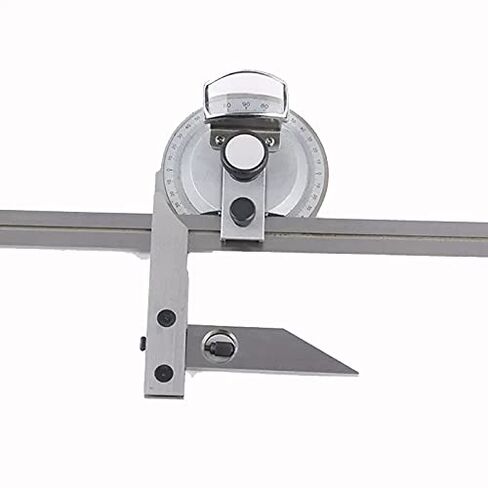 360 Degree Universal Bevel Protractor Angle Measuring Finder Goniometer Angular Ruler with Magnifier Woodworking Tool in Kuwait