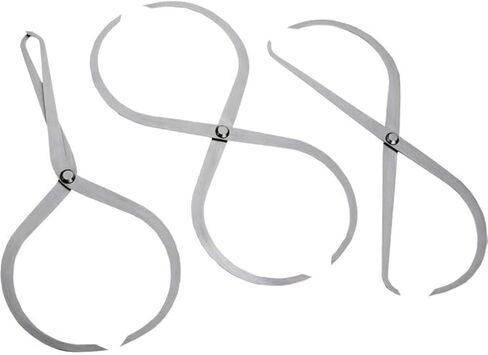4" Woodworking Caliper Set - 3 Piece Set Combo Double Sided Dual Ended Combined. 4 INCH ONE Side + 4INCH Other Side. in Kuwait