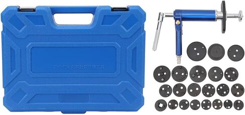 Efficient 23PCS Pneumatic Brake Caliper Tool Kit with 360 Swivel Handle, for Most Cars in Kuwait