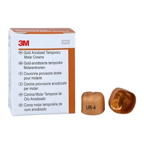 3M Solventum 940324 Unitek تاج الذهب بأكسيد المولي الأول رقم 4 العلوي الأيمن 5/Bx in Kuwait